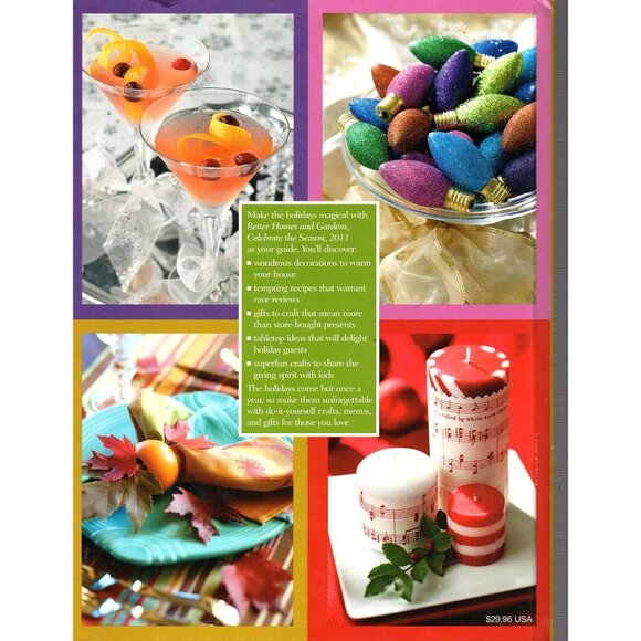 Better Homes and Gardens Celebrate the Season 2011 Recipes and Crafts - Picture 2 of 2